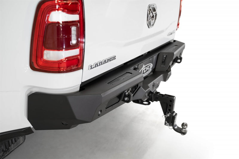 Addictive Desert Designs 19-20 Ram 2500/3500 Bomber HD Rear Bumper w/ Sensor Mounts - eliteracefab.com