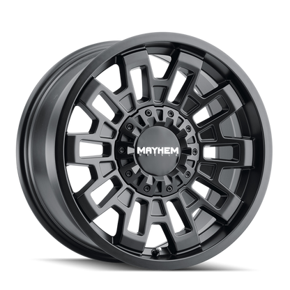 Mayhem 8113 Cortex 20x9 / 8x170 BP / 0mm Offset / 125.2mm Hub Matte Black Wheel