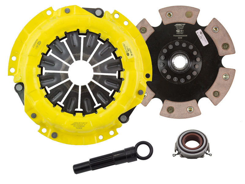 ACT 1991 Geo Prizm XT/Race Rigid 6 Pad Clutch Kit ACT