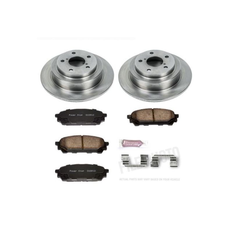 Power Stop 05-06 Saab 9-2X Rear Autospecialty Brake Kit - eliteracefab.com