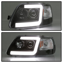 Load image into Gallery viewer, Spyder 97-03 Ford F-150 (After 6/1997) Light Bar Projector Headlights - Blk (PRO-YD-FF15097V2-LB-BK) - eliteracefab.com