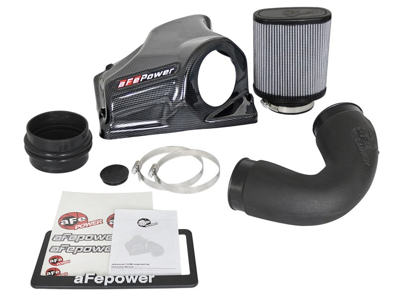 aFe MagnumFORCE Intake Stage-2 Pro DRY S 2017 BMW 330i (F3x) L4-2.0L (t) B48 - eliteracefab.com