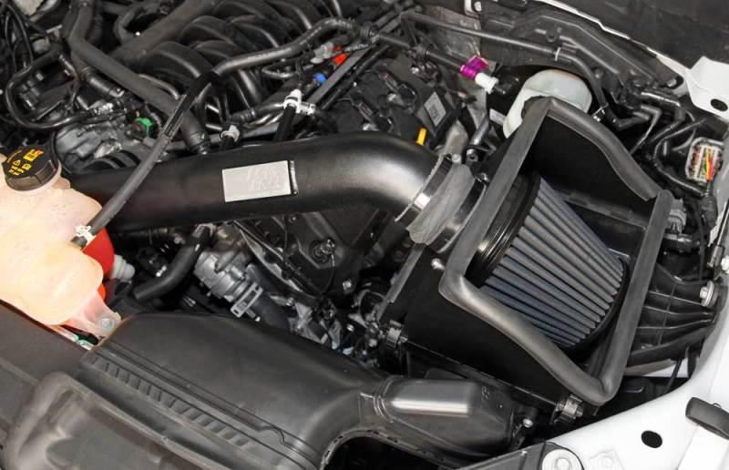 K&N 2015 Ford F150 5.0L V8 Blackhawk Performance Intake Kit - eliteracefab.com