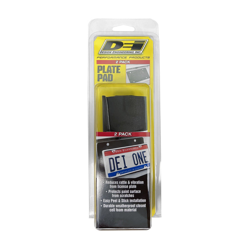 DEI License Plate Pad - 2 Pack DEI