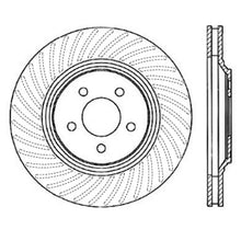 Load image into Gallery viewer, StopTech Power Slot 94-04 Ford Mustang Front Left Slotted Rotor - eliteracefab.com