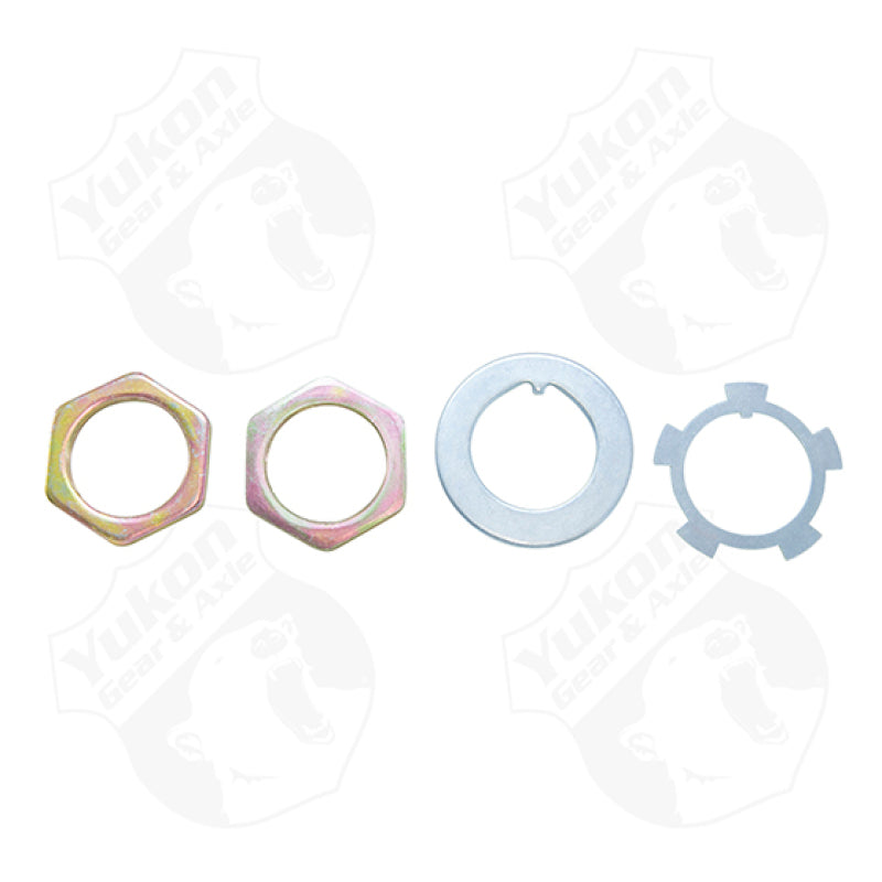 Yukon Gear Toyota Front Spindle Nut and Washer Kit - eliteracefab.com