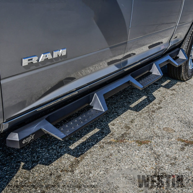 Westin 19-20 Ram 2500/3500 HDX Drop W2W Nerf Step Bars - Textured Black - eliteracefab.com