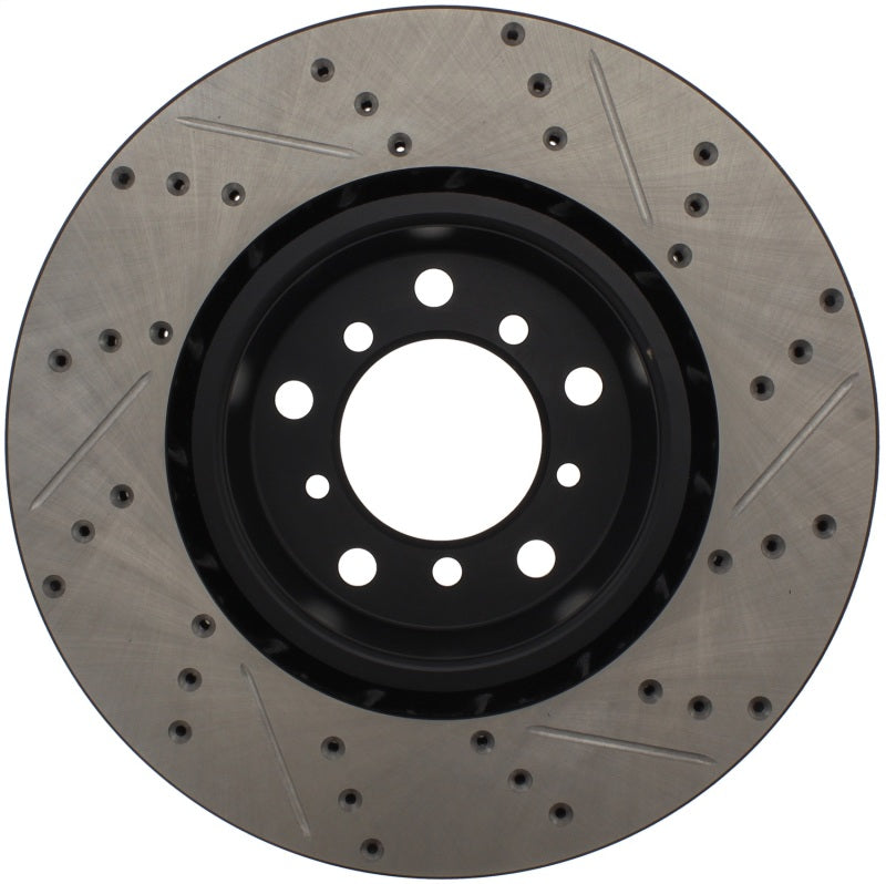 StopTech Slotted & Drilled Sport Brake Rotor - eliteracefab.com