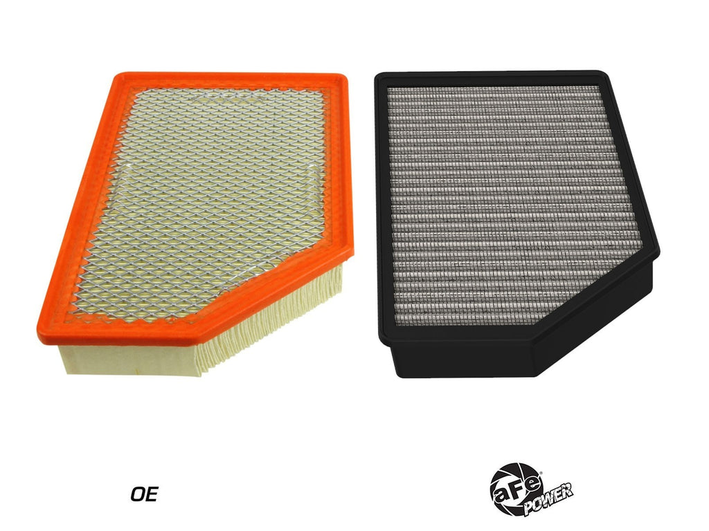 aFe Magnum FLOW Pro Dry S Air Filter 20-21 GM Diesel Trucks V8-6.6L (td) L5P - eliteracefab.com