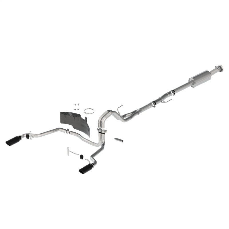 Ford Racing 21-24 F-150 Extreme Rear Exit Exhaust - Black Tips Ford Racing