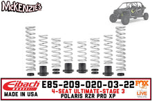 Load image into Gallery viewer, Eibach Pro-UTV 2020 Polaris RZR Pro XP (4 Seat Ultimate) Stage 3 Performance Springs - eliteracefab.com