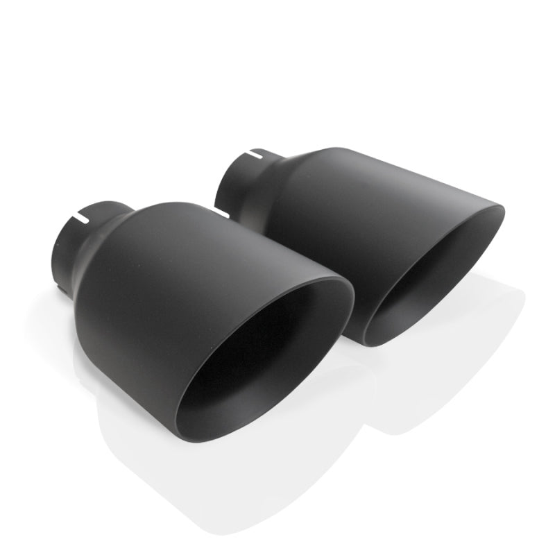 Stainless Works 2020 Ford GT500 Redline Catback X-Pipe Exhaust Factory Connect - Black Tips Stainless Works