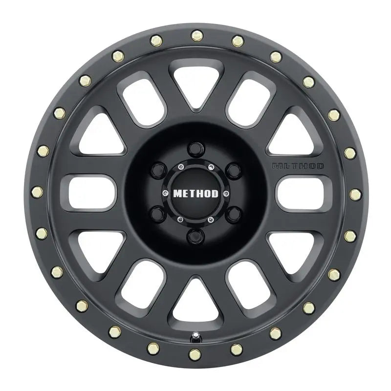 Method Race Wheels MR309 Grid, 17x8.5, 0mm Offset, 6x5.5, 108mm Centerbore, Matte Black - eliteracefab.com