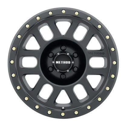 Method Race Wheels MR309 Grid, 17x8.5, 0mm Offset, 6x5.5, 108mm Centerbore, Matte Black - eliteracefab.com