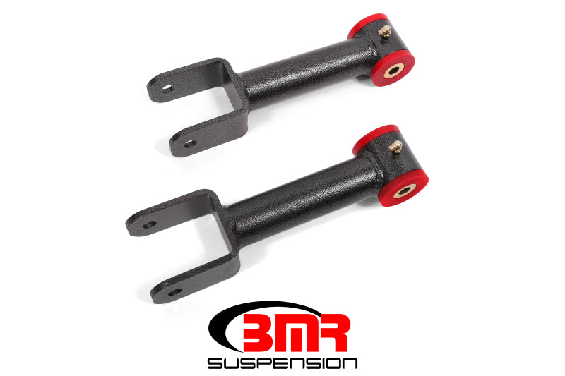 BMR UPPER CONTROL ARMS NON-ADJ DOM POLY BUSHINGS BLACK (79-04 MUSTANG) - eliteracefab.com