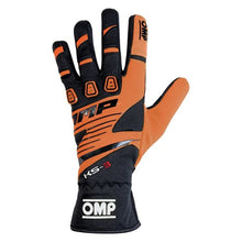 Load image into Gallery viewer, OMP KS-3 Gloves Orange/Black - Size Xxs