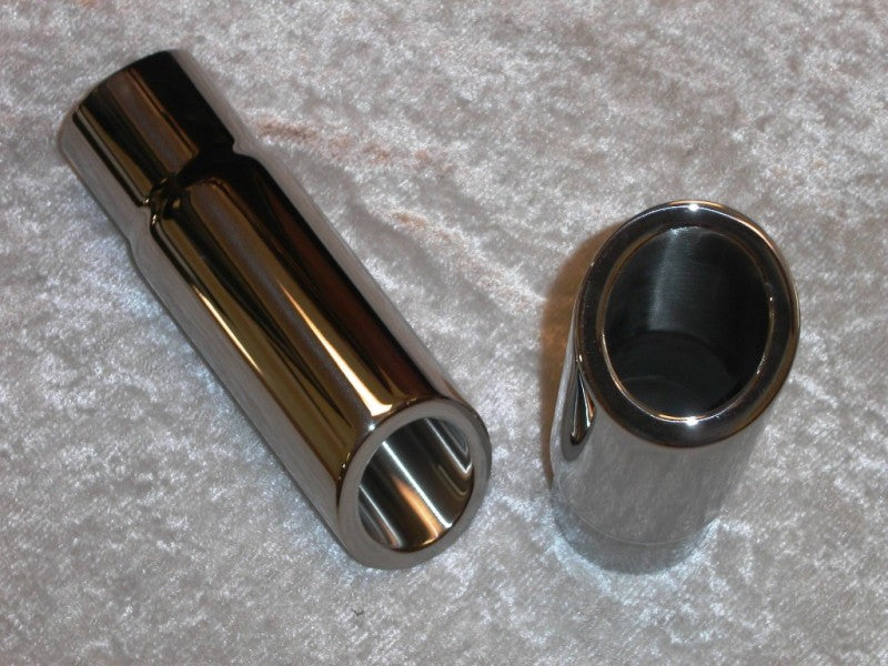 Stainless Works Double Wall 30 Deg Slash Cut Exhaust Tip 3in Body 2 1/2in ID Stainless Works