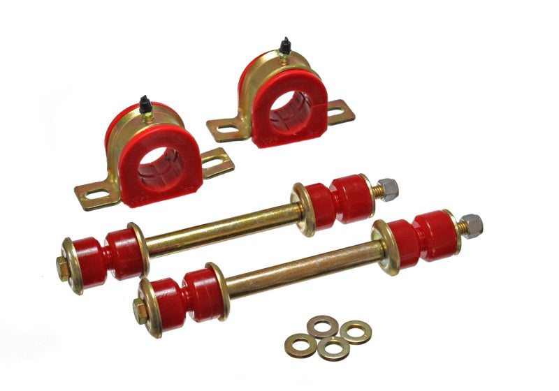 Energy Suspension 01-06 C2500 HD Silverado 2WD Red 36mm Front Sway Bar Bushing Set - eliteracefab.com