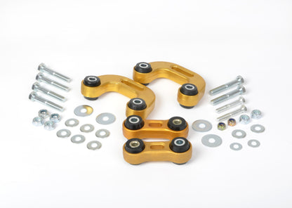 Whiteline 93-00 & 03-07 Subaru Impreza Non-Turbo Front&Rear Sway bar link conv kit - extra h/d alloy - eliteracefab.com