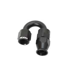 Load image into Gallery viewer, Snow -6AN 180 Degree PTFE Hose End (Black)