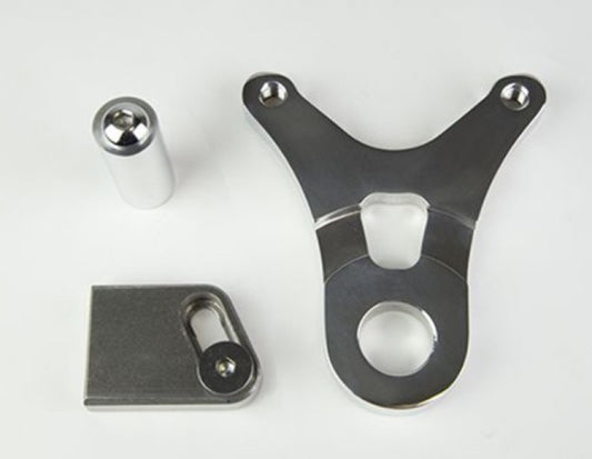 Wilwood Caliper Mounting Kit Chrome w/Bracket GP310 Sprocket Brake 51 Tooth Wilwood