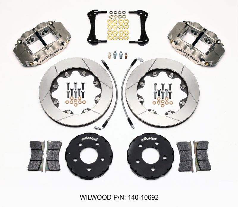 Wilwood Forged Superlite 4R ST BB Front Kit Road Race 94-04 Mustang Wilwood