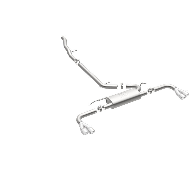 MagnaFlow 15-17 GMC Terrain V6 3.6L 409SS Cat-Back Exhaust Quad Split Rear with 3in Polished Tips Magnaflow
