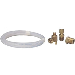 AutoMeter TUBING; NYLON; 1/8in.; 12FT. LENGTH; INCL. 1/8in. NPTF BRASS COMPRESSION FITTING - eliteracefab.com