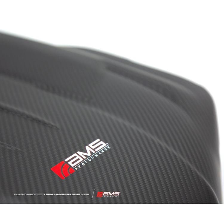 AMS Performance 2020+ Toyota GR Supra Carbon Fiber Engine Cover - eliteracefab.com