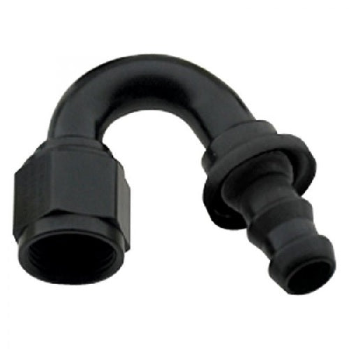Fragola Performance Systems 215008-BL 8000 Series Push-Lite Race Hose End - 150 Degree Fragola