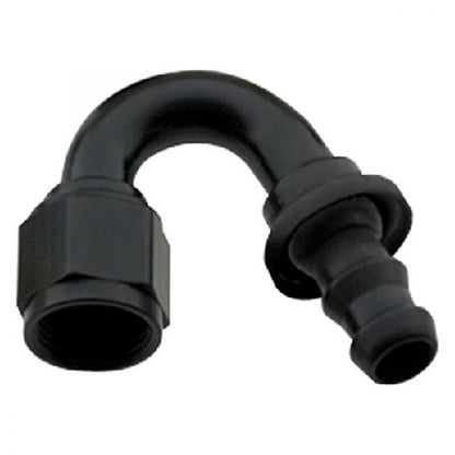 Fragola Performance Systems 215008-BL 8000 Series Push-Lite Race Hose End - 150 Degree Fragola