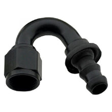 Load image into Gallery viewer, Fragola Performance Systems 215008-BL 8000 Series Push-Lite Race Hose End - 150 Degree