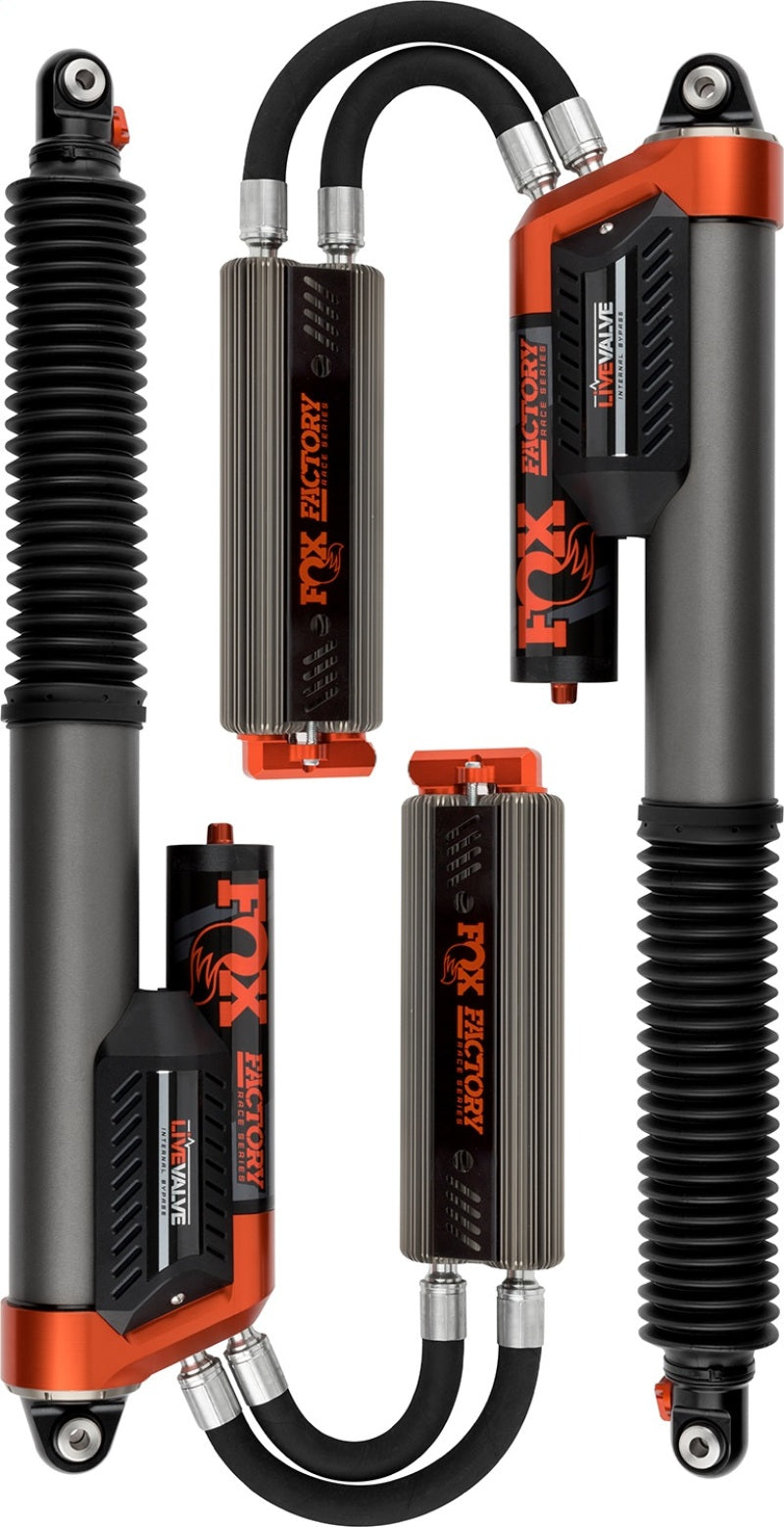 Fox Ford Raptor 3.0 Factory Series 12.3in External QAB P/B External Cooler Shock Set - eliteracefab.com