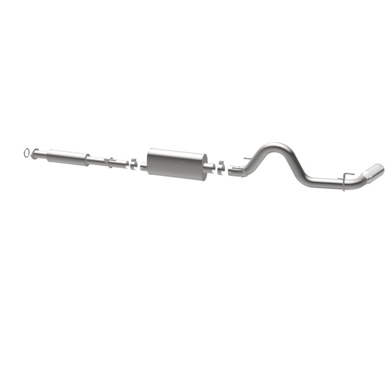 MagnaFlow Cat-Back 2016 Toyota Tacoma TRD 3.5L V6 SS 3in Single Pass Side Exit Rear 4in Tip Magnaflow