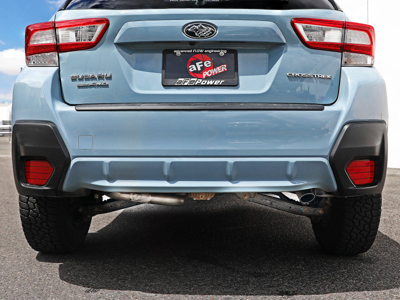 aFe POWER Takeda 2.5in 304 SS Cat-Back Exhaust System Subaru Crosstrek 18-19 H4-2.0L - eliteracefab.com