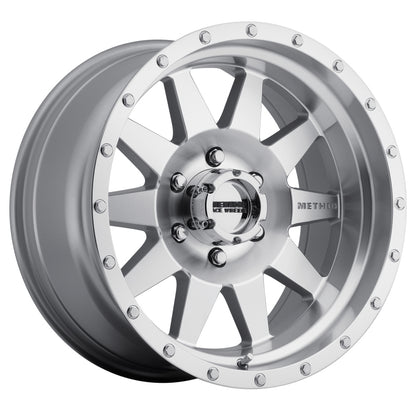 Method MR301 The Standard 17x8.5 0mm Offset 6x5.5 108mm CB Machined/Clear Coat Wheel - eliteracefab.com