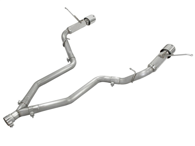 aFe MACHForce XP 14+ Jeep Grand Cherokee V6 3.0L (td) 2.5in DPF-Back 409SS Exhaust w/Resonators aFe
