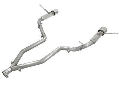 aFe MACHForce XP 14+ Jeep Grand Cherokee V6 3.0L (td) 2.5in DPF-Back 409SS Exhaust w/Resonators aFe
