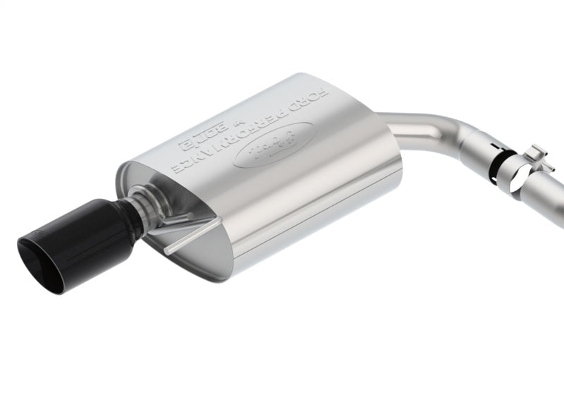 Ford Racing 2018 Mustang 2.3L Ecoboost Cat-Back Sport Exhaust System w/Black Chrome Tips Ford Racing