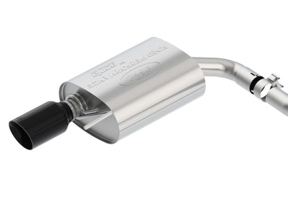 Ford Racing 2018 Mustang 2.3L Ecoboost Cat-Back Sport Exhaust System w/Black Chrome Tips Ford Racing