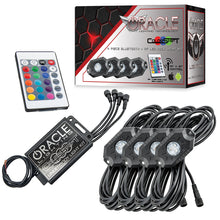 Load image into Gallery viewer, Oracle Bluetooth + RF Underbody Rock Light Kit - 4 PCS - ColorSHIFT - eliteracefab.com