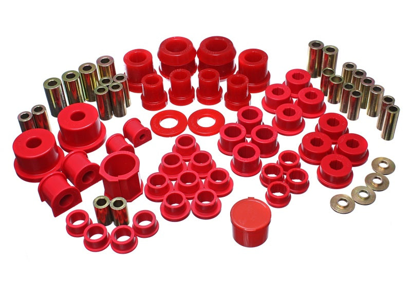 Energy Suspension 06-14 Mazda Miata Red Master Bushing Set - eliteracefab.com