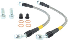 Load image into Gallery viewer, StopTech 03-07 Hummer H2 Stainless Steel Rear Brake Lines - eliteracefab.com