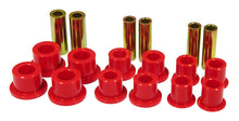 Load image into Gallery viewer, Prothane 99-04 Ford F250/350 SD 2/4wd Front Leaf Spring Bushings - Red - eliteracefab.com