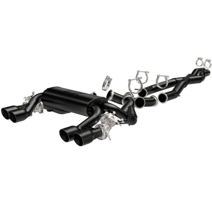 MagnaFlow 15 BMW M3/M4 L6 3.0L SS Cat-Back Perf. Sport Quad Split Rear Exit Exht - 3.5in Black Tips Magnaflow