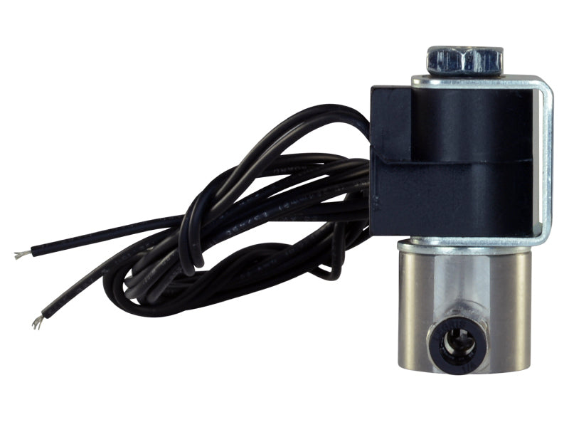 AEM Water/Methanol Injection System - High-Flow Low-Current WMI Solenoid - 200PSI 1/8in-27NPT In/Out - eliteracefab.com