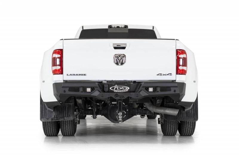 Addictive Desert Designs 19-20 Ram 2500/3500 Bomber HD Rear Bumper w/ Sensor Mounts - eliteracefab.com