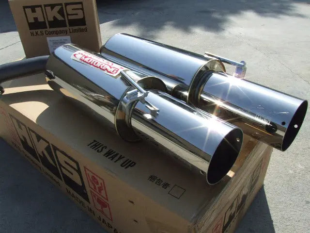 HKS Hi-Power Dual Axle Back Exhaust Lexus GS300 & GS400 98-05 - eliteracefab.com