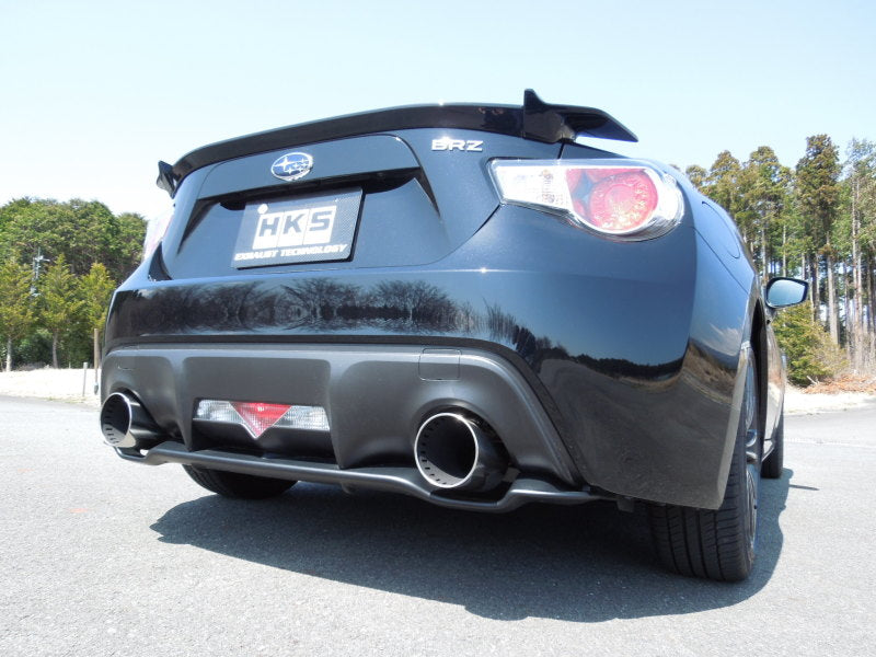 HKS Legamax Premium Exhaust with Center Pipe Subaru BRZ 13-15 - eliteracefab.com