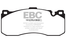 Load image into Gallery viewer, EBC 08-10 BMW 135 3.0 Twin Turbo Redstuff Front Brake Pads - eliteracefab.com